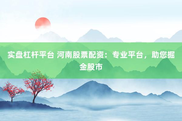 实盘杠杆平台 河南股票配资：专业平台，助您掘金股市